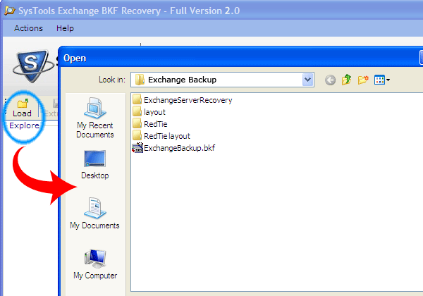 Exchange 2007 Backup Recovery Software 1.2